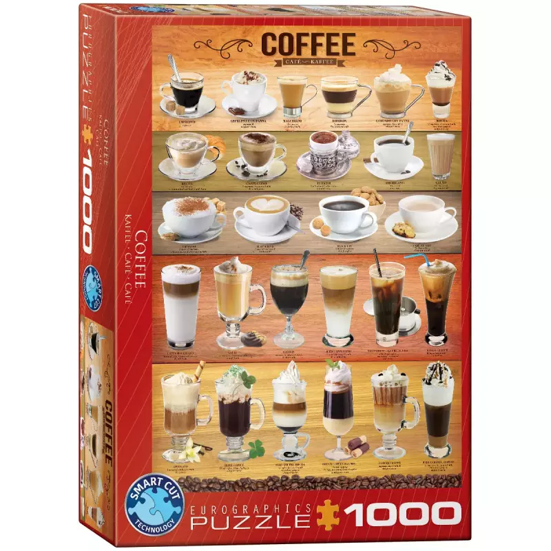 Puzzle 1000 elementów. Coffee Puzzle 1000 elementów. Coffee