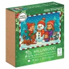 Puzzle 30 elementów. Milliwood. Wesoły bałwanek - zdjęcie