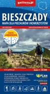 Bieszczady - mapa dla rowerzystów i piechurów w skali 1:50 000 - zdjęcie