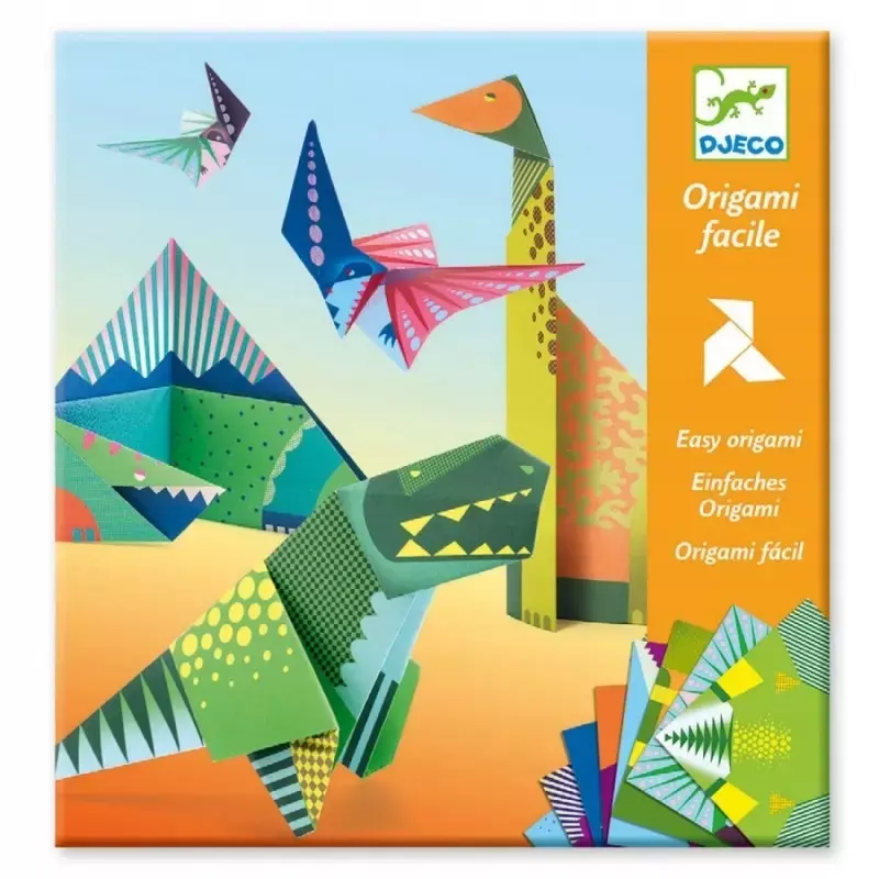 Origami DINOZAURY zestaw 24 szt