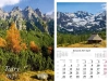 Kalendarz 2027 ścienny Tatry - zdjęcie