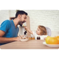 Krzesełko do karmienia Ricokids Tulo wrzosowe, zdjęcie 7