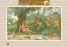 Puzzle 15 elementów. Mały Pielgrzym. Adam i Ewa - zdjęcie