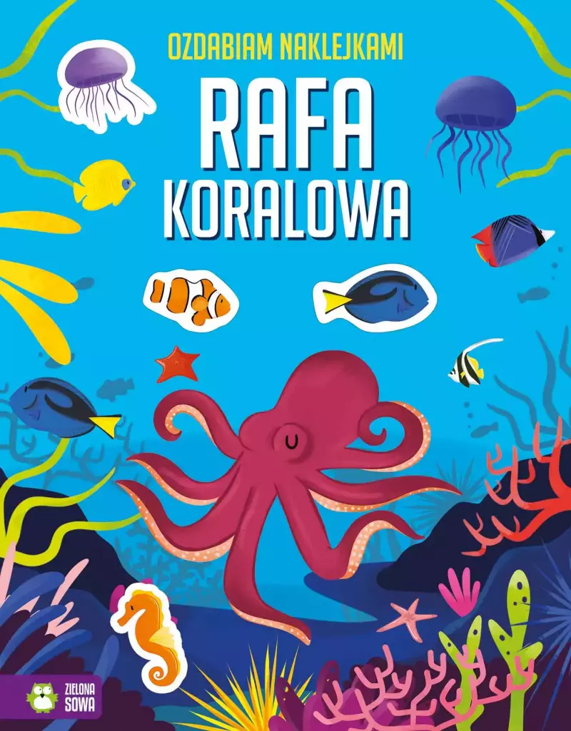 Ozdabiam naklejkami. Rafa koralowa Ozdabiam naklejkami. Rafa koralowa