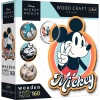 Puzzle 160 elementów. Retro Myszka Mickey - zdjęcie