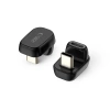 Tech-Protect Ultraboost AA04 Angle Adapter Type-C Black - zdjęcie