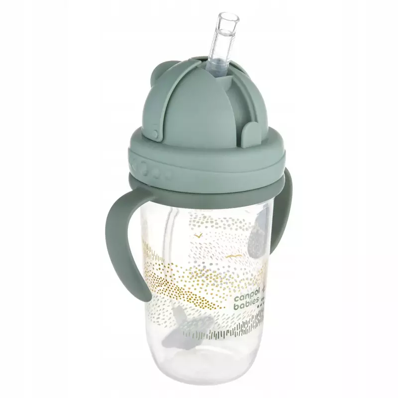 Kubek Niekapek Z Rurką I ODWAŻ.270ML Mountains 56/620_GRE Kubek Niekapek Z Rurką I ODWAŻ.270ML Mountains 56/620_GRE