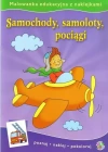 Malowanki edykacyjne Samochody, samoloty, pociągi - zdjęcie