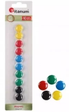 Magnesy do tablic 15mm 10szt - zdjęcie