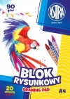 Blok rysunkowy A4, 20 arkuszy - zdjęcie
