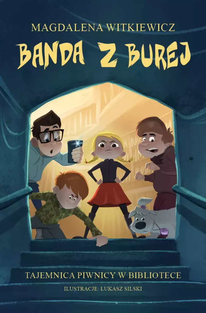 Banda z Burej. Tajemnica piwnicy w bibliotece Banda z Burej. Tajemnica piwnicy w bibliotece