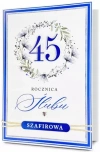 Karnet Rocznica ślubu 45 - zdjęcie