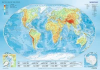Puzzle 1000 elementów. Mapa fizyczna świata, zdjęcie 2