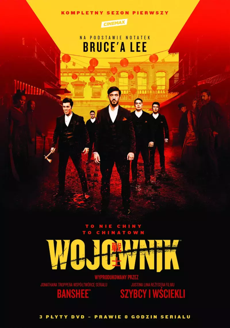 Wojownik. Sezon 1, 3 DVD Wojownik. Sezon 1, 3 DVD