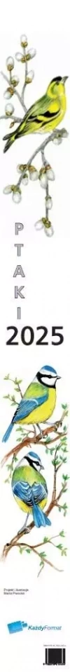 Kalendarz 2025 paskowy ptaki - zdjęcie