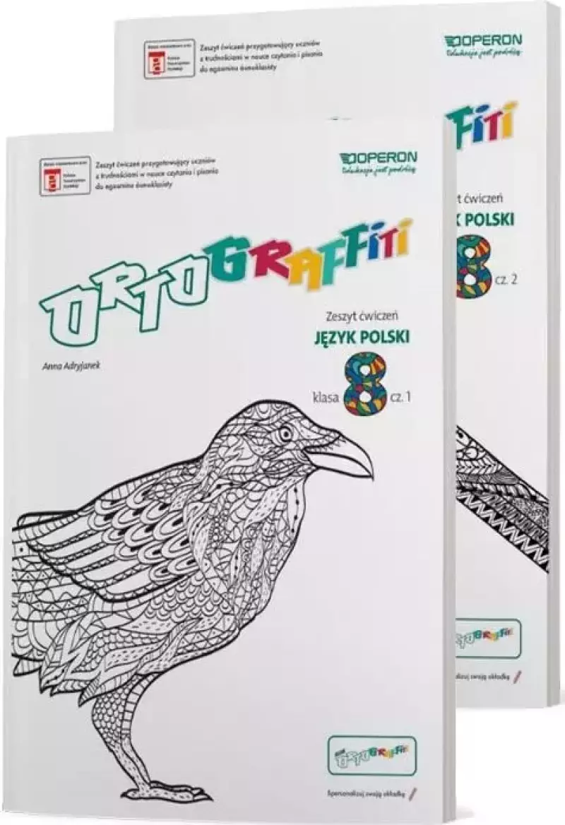 Ortograffiti. Język polski. Zeszyty ćwiczeń. Klasa 8. Szkoła podstawowa