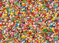Puzzle 1000 elementów. Impossible puzzle! Emoji, zdjęcie 2