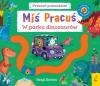 Miś Pracuś. Przesuń paluszkiem. W parku dinozaurów - zdjęcie
