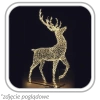 Dekoracja Świąteczna 3D - Renifer "Dasher" Led 2,5 M - zdjęcie