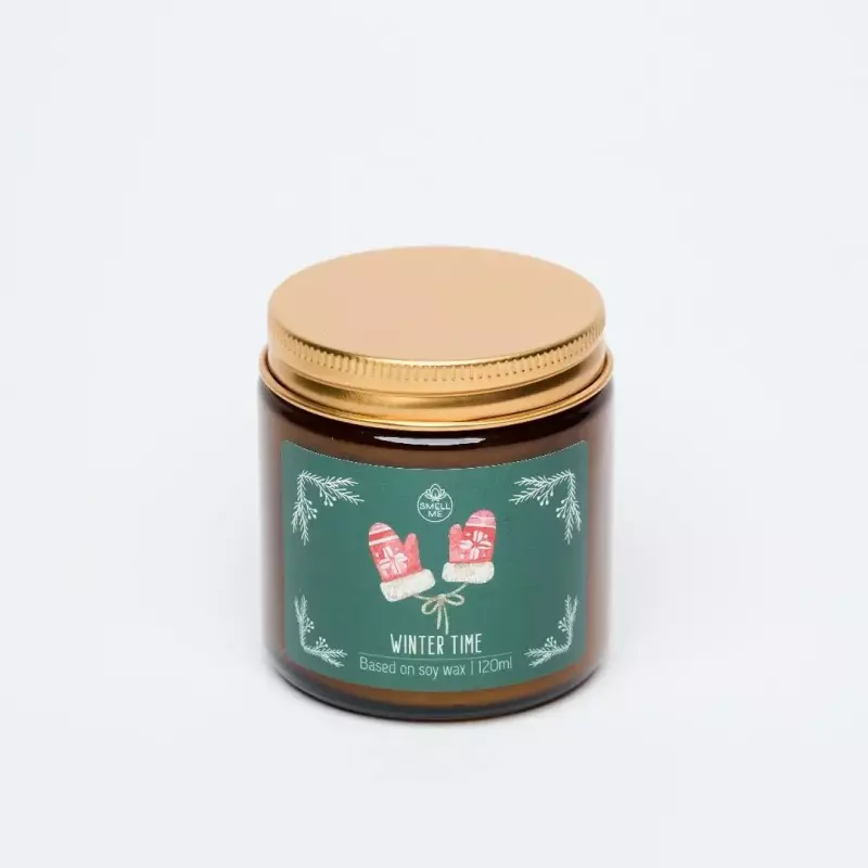 Świeczka sojowa Winter Time 120ml Świeczka sojowa Winter Time 120ml