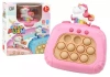 Gra Sensoryczna Jednorożec Pop It na baterie światła dźwięki różowa 19889 Lean Toys - zdjęcie