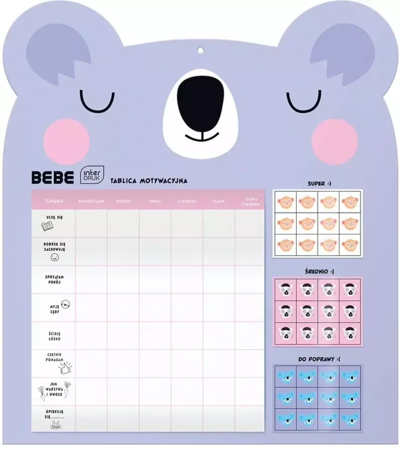 Tablica motywacyjna BB Kids - Koala Tablica motywacyjna BB Kids - Koala