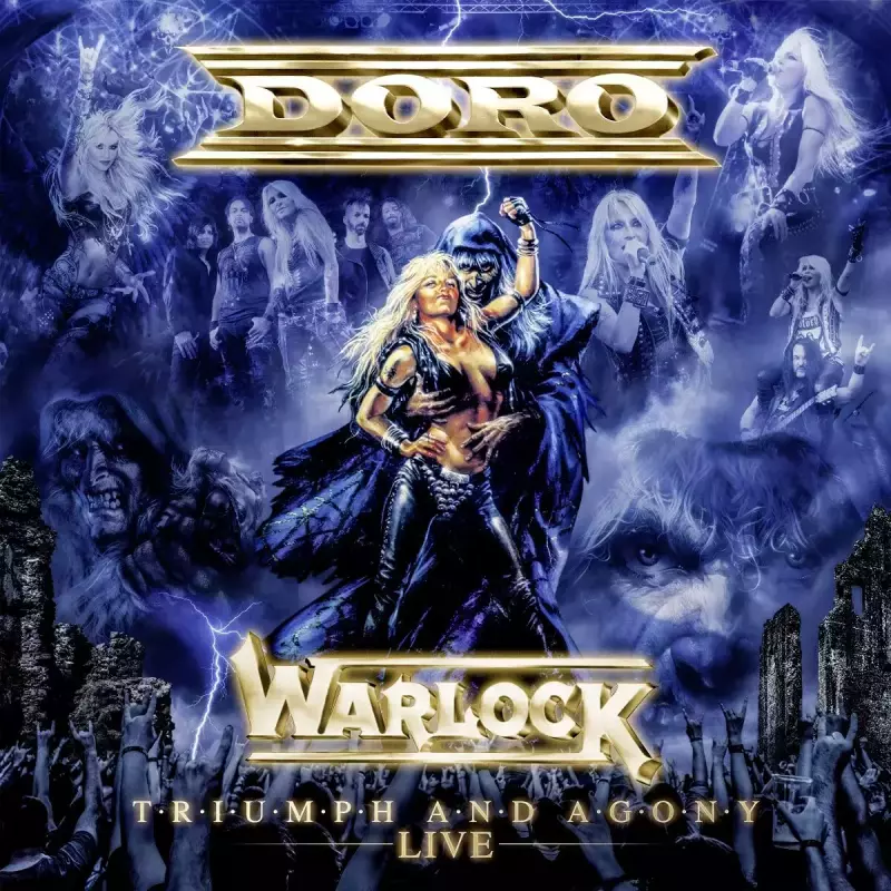 Warlock. Triumph and Agony Live, CD  +  Blu-ray