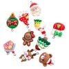 Zawieszki polimerowe 3D - Christmas goodies 10szt - zdjęcie