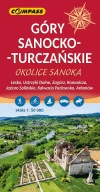 Mapa Góry Sanocko-Turczańskie, okolice Sanoka - zdjęcie