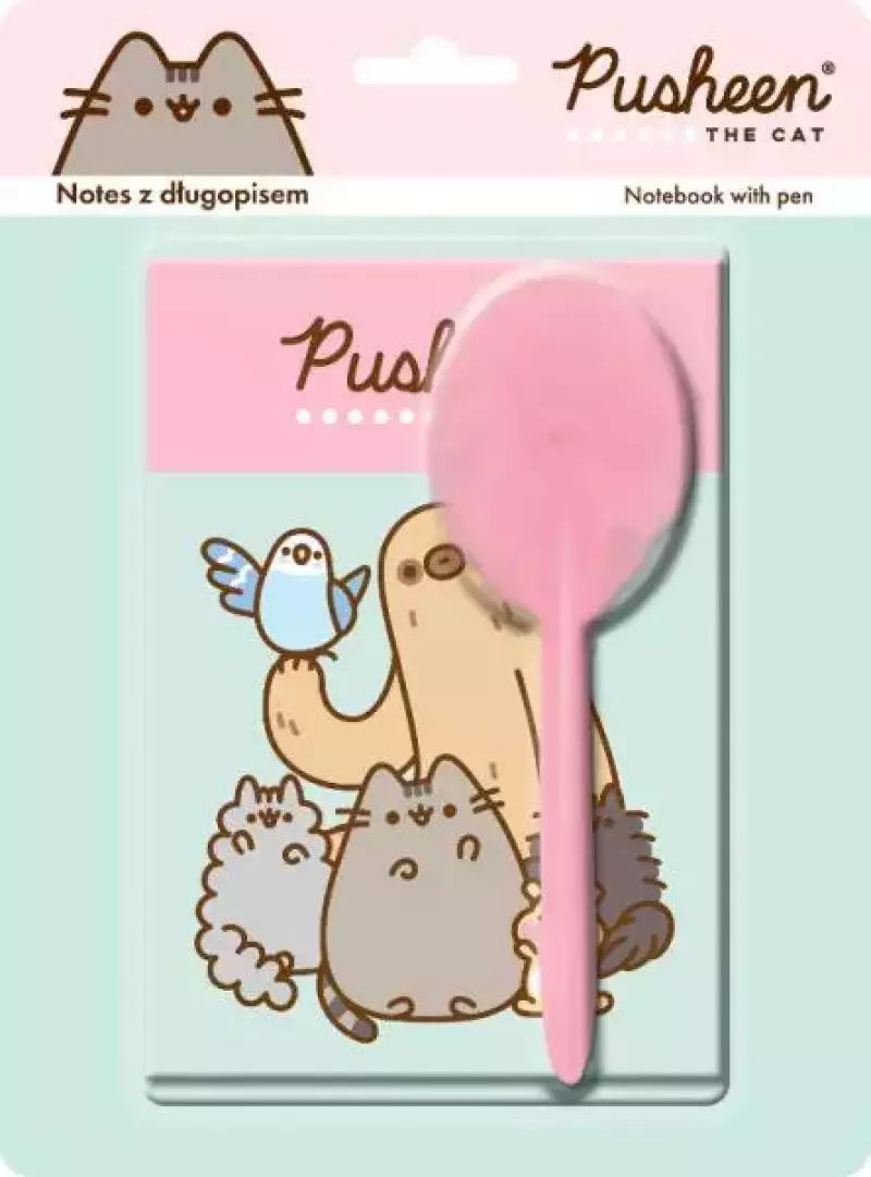 Pusheen. Notes 40 kartek z długopisem Pusheen. Notes 40 kartek z długopisem