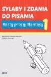 Sylaby i zdania do pisania. Karty pracy dla klasy 1 - zdjęcie