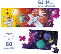 Puzzle panoramiczne 60 elementów. CzuCzu. Kosmos, zdjęcie 2