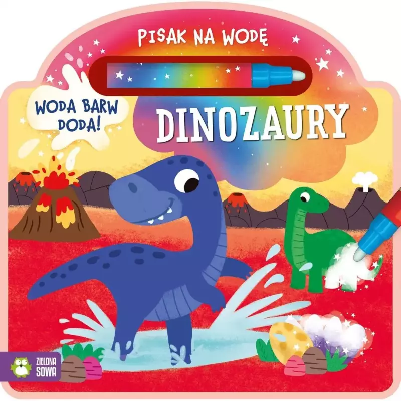Pisak na wodę. Dinozaury Pisak na wodę. Dinozaury