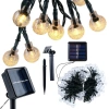 Girlanda ogrodowa solarna LED 10 m 100 szt. - zdjęcie