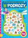 W podróży. Aktywizująca książeczka z naklejkami 3D. Zestaw 165 naklejek w środku - zdjęcie