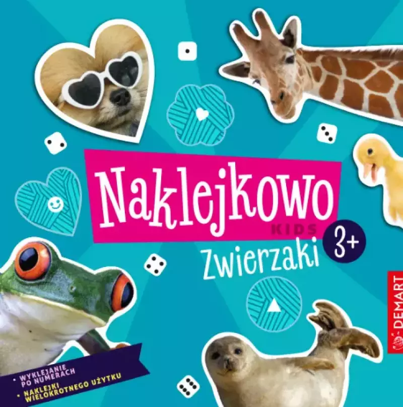 Naklejkowo Kids 3+. Zwierzaki