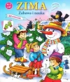 Zima zabawa i nauka. Naklejki - zdjęcie