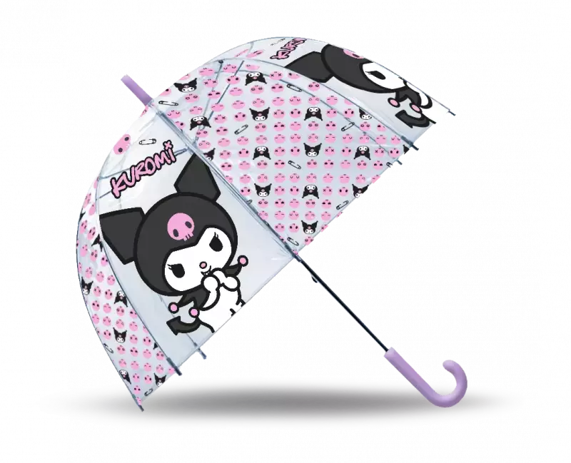 Parasolka przezroczysta Kuromi 19 cali KU00005