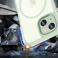 Tech-Protect Magmat MagSafe iPhone 15 GREEN/CLEAR, zdjęcie 2
