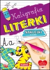 Kaligrafia. Literki z naklejkami - zdjęcie