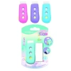 Gumka do ścierania KEYROAD pastel 1 dodatkowy wkład, suwak, blister, mix kolorów KR972415 - zdjęcie