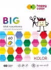 Blok rysunkowy kolorowy A4 60 kartek, mix wzorów - zdjęcie