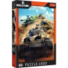 Puzzle 1000 World of tanks Czołgi w boju 10943 - zdjęcie