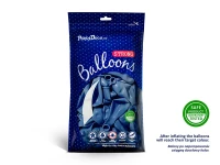 Balony Strong 27cm, Metallic Blue (1 op. / 100 szt.), zdjęcie 2