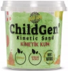 ChildGen, Piasek kinetyczny, 100% naturalny, 500g, kolor ZIELONY - zdjęcie