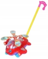 Zabawka Dla Dzieci Pchacz Helikopter Z Kokpitem Różne Kolory Kij 42 Cm - zdjęcie
