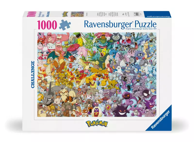 Puzzle 1000 elementów. Challenge. Pokemon Puzzle 1000 elementów. Challenge. Pokemon