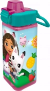 Bidon 500 ml PP kwadratowy Gabby's Dollhouse - zdjęcie