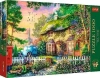 Puzzle 1000 elementów. Premium Plus. Tea Time. Domek Stoney Lane - zdjęcie