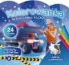 Kolorowanka z tatuażami FLUO Maszyny budowlane - zdjęcie